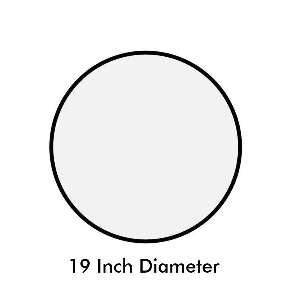 Race Number Roundel - 19 Inch Diameter