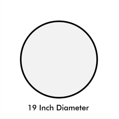 Race Number Roundel - 19 Inch Diameter