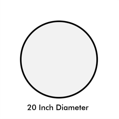 Race Number Roundel - 20 Inch Diameter