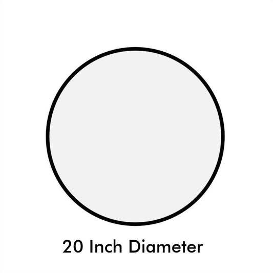 Race Number Roundel - 20 Inch Diameter