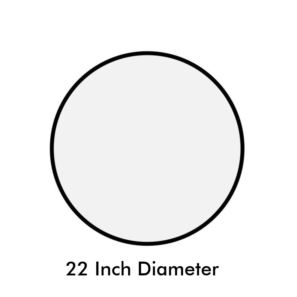 Race Number Roundel - 22 Inch Diameter