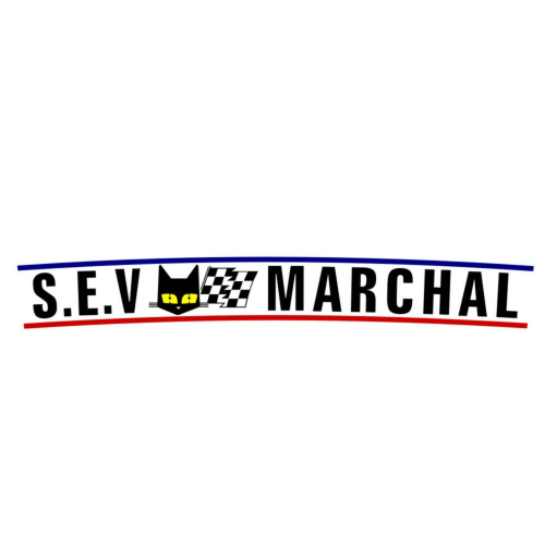 S.E.V. Marchal Sponsor Decal Set - 25 Inches x 3.5 Inches