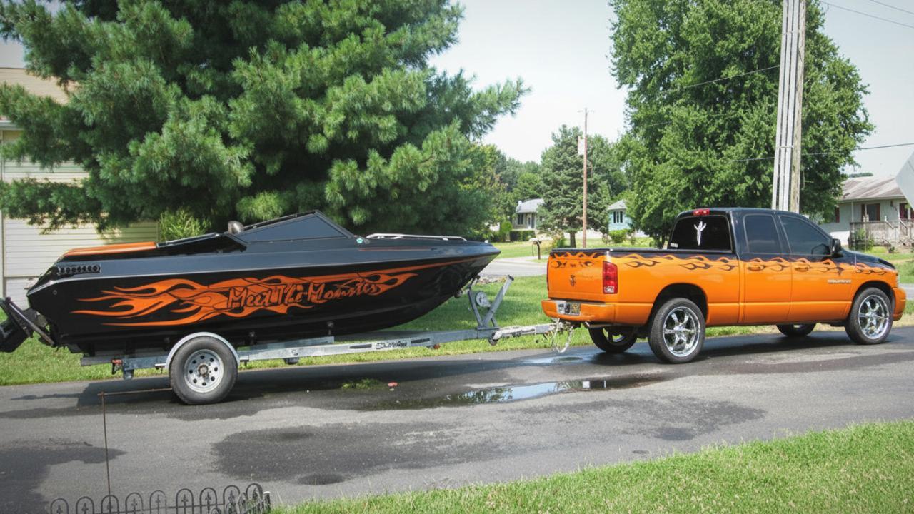 AP-FIRE-189 - Firestorm Series 2 Color Vinyl Boat Graphics Kit