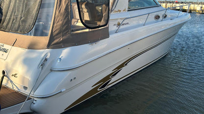 AP-SEA-18 - Sea Ray Series 1 Color Vinyl Boat Graphics Kit