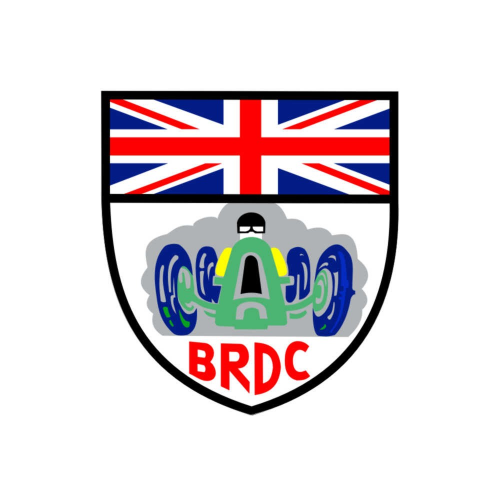 BRDC Sponsor Decal - 3 Inches x 2.75 Inches