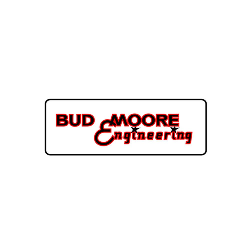 Bud Moore Sponsor Decal - 10 Inches x 3.5 Inches