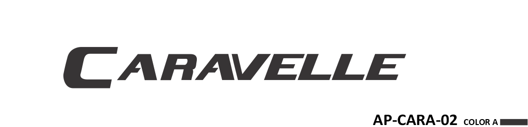 AP-CARA-02 - Caravelle Series 1 Color Vinyl Caravelle Logo
