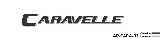 AP-CARA-02 - Caravelle Series 2 Color Vinyl Caravelle Logo