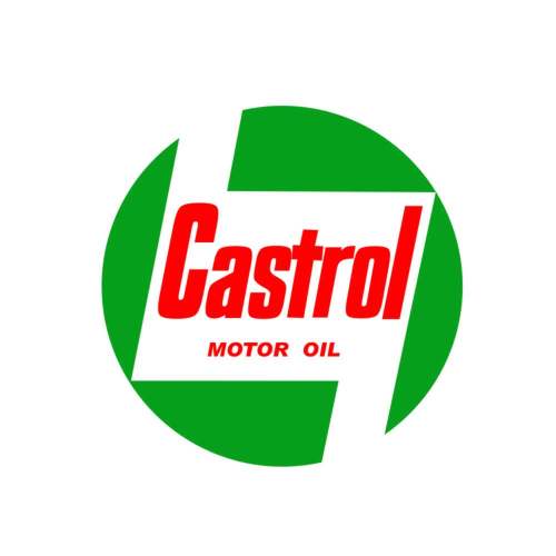 CASTROL Motor Oil Sponsor Decal - Two Sizes Available