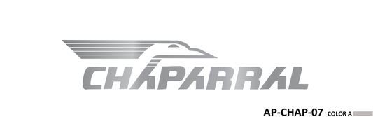 AP-CHAP-07 - Chaparral Series 1 Color Vinyl Chaparral Logo