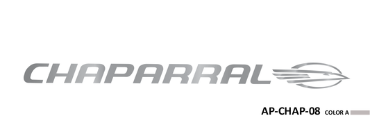 AP-CHAP-08 - Chaparral Series 1 Color Vinyl Chaparral Logo