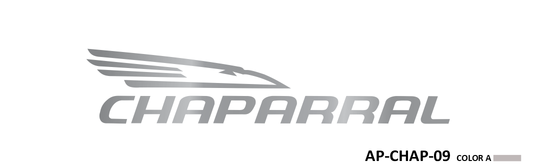 AP-CHAP-09 - Chaparral Series 1 Color Vinyl Chaparral Logo