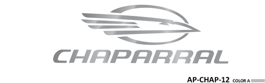 AP-CHAP-12 - Chaparral Series 1 Color Vinyl Chaparral Logo