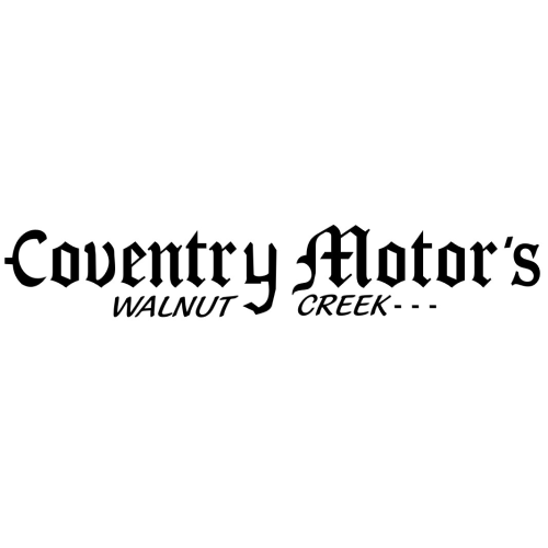 Coventry Motors Decal - 26 Inches x 4.5 Inches