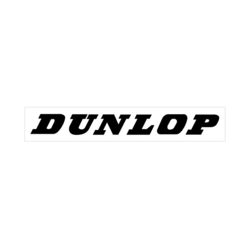 DUNLOP Sponsor Decal - 10 inches x 2 inches