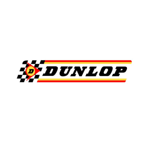 DUNLOP Racing Sponsor Decal - 10 inches x 2 inches