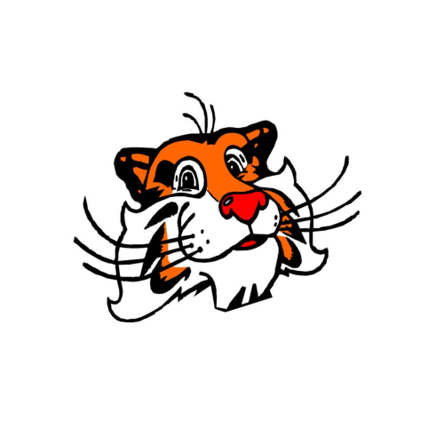 ESS0 Tiger Sponsor Decal - 6 Inches x 4.5 Inches