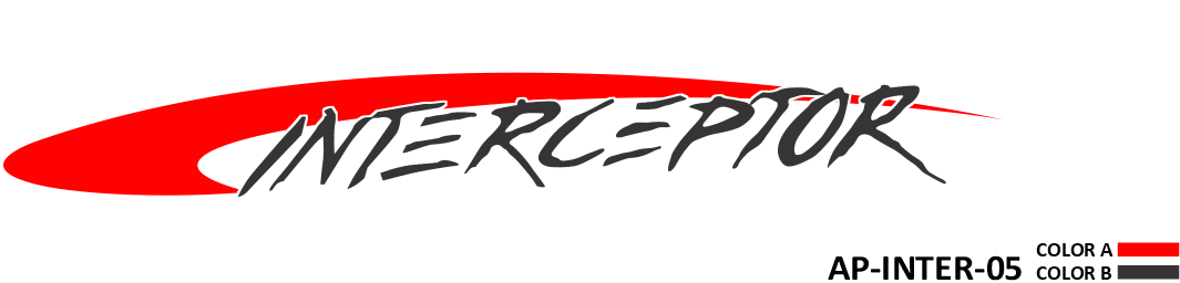 AP-INTER-05 - Caravelle Series 2 Color Vinyl Interceptor Logo