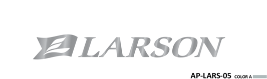 AP-LARS-05 - Larson Series 1 Color Vinyl Larson Logo - Raceline Digital