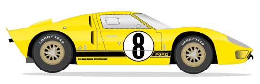 1966 GT40 MK II LeMans - XGT-1 No 8 Kit