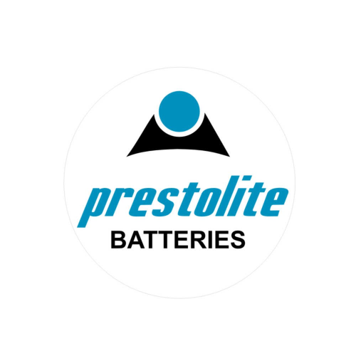 Prestolite Batteries Decal - Two Sizes Available