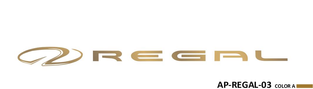 AP-REGAL-03 - Regal Series 1 Color Vinyl Regal Logo