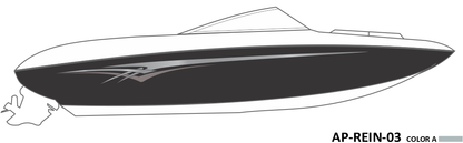 AP-REIN-03 - Reinell Series 1 Color Vinyl Boat Graphics Kit