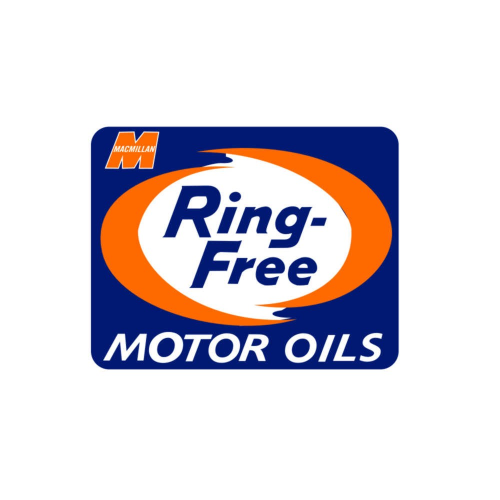 Ring Free Motor Oil Decal - 7.5 Inches x 6 Inches