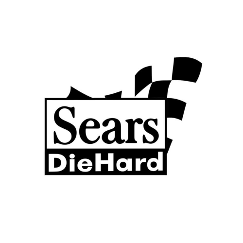 Sears Diehard Decal - 5 Inches x 3.75 Inches