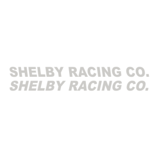 Shelby Racing Co. Sponsor Decal Set