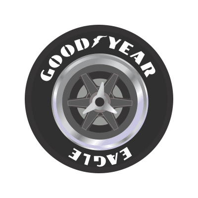 Stencil Set - 15 Inch Wheel Good Year Large 'Billboard' - Raceline Digital