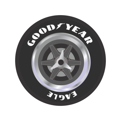 Stencil Set - 15 Inch Wheel Good Year Medium 'Billboard' - Raceline Digital