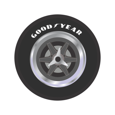 Stencil Set - 15 Inch Wheel Good Year Small 'Billboard' - Raceline Digital