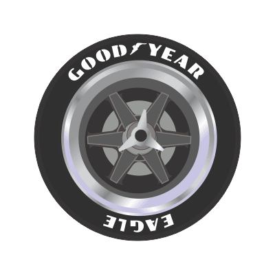 Stencil Set - 17 Inch Wheel Good Year Large 'Billboard' - Raceline Digital