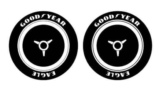 Stencil Set - 17 Inch Wheel Good Year Large 'Billboard'
