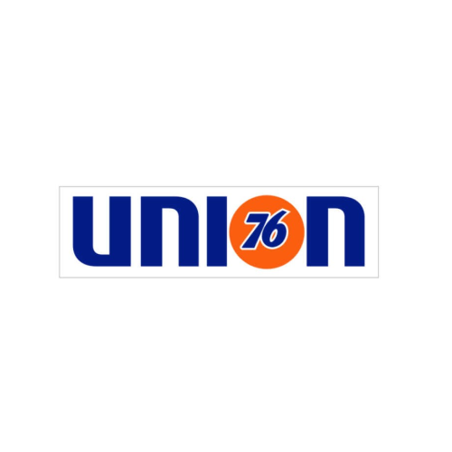 Union 76 Sponsor Decal - 7 Inches x 2 Inches