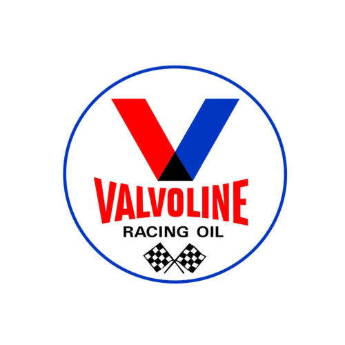 Valvoline Sponsor Decal - Two Sizes Available