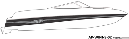 AP-WINNS-02 - Four Winns Series 1 Color Vinyl Boat Graphics Kit