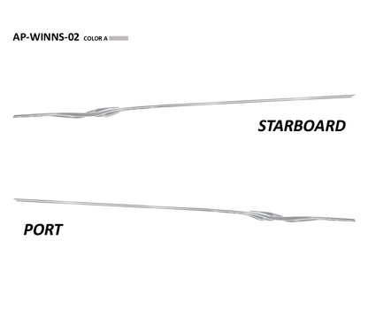 AP-WINNS-02 - Four Winns Series 1 Color Vinyl Boat Graphics Kit