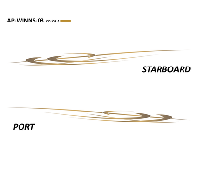 AP-WINNS-03 - Four Winns Series 1 Color Vinyl Boat Graphics Kit