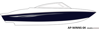 AP-WINNS-04 - Four Winns Series 1 Color Vinyl Boat Graphics Kit