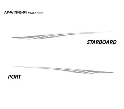 AP-WINNS-04 - Four Winns Series 1 Color Vinyl Boat Graphics Kit