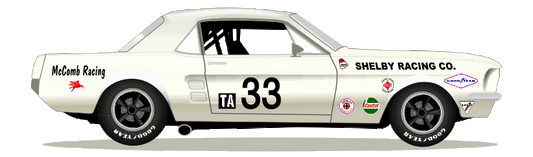 1967 Shelby Trans Am Team Car #33 Kit
