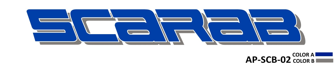 AP-SCB-02 - Scarab 2 Color Vinyl Logo – Raceline Digital