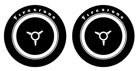 Stencil Set - 17 Inch Wheel Firestone